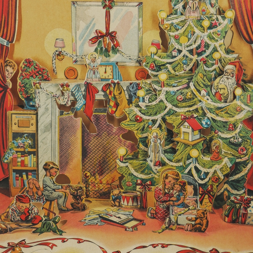 🍒 3 for $10 Night Before Christmas Fifties Art